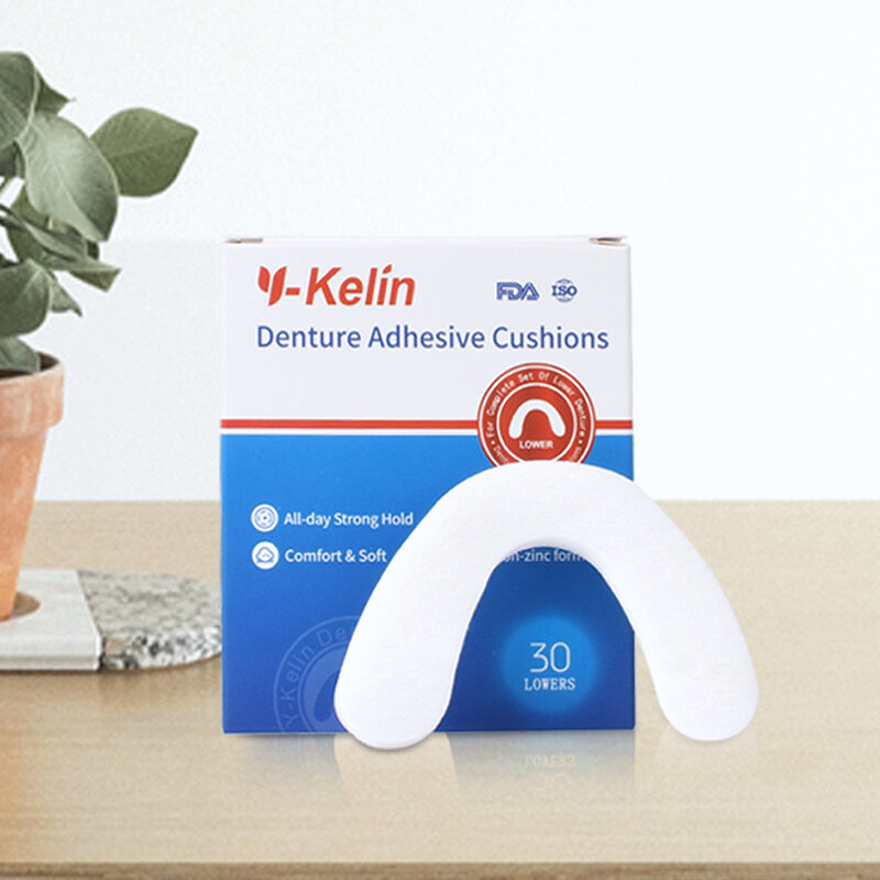 Нижняя клейкая подушка для зубных протезов Y-Kelin 120 (4 шт.)