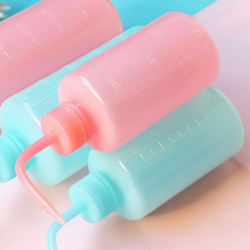 250ml Pink Plastic Eyelash Wash Bottle For Professional Lashes Extension Cleansing Tattoo Microblading Application Tools