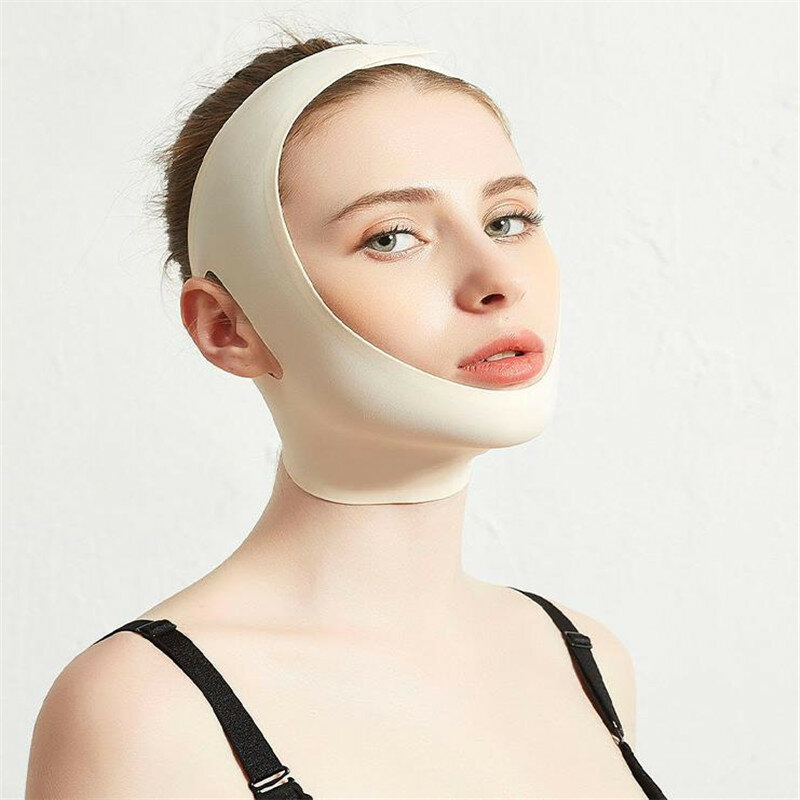 Hot Face V Shaper twarzy bandaż wyszczuplający relaks taśma podnosząca do twarzy kształt podnoszenia zmniejszyć podwójny podbródek twarzy Thining Band masaż 3