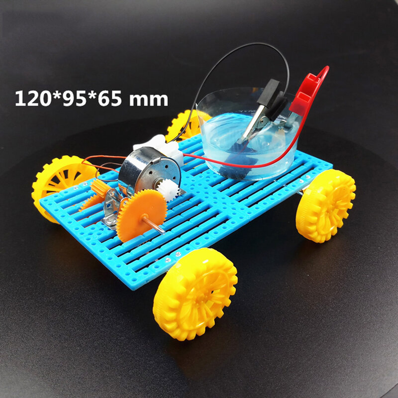 Feichao juguete de experimento científico mágico para estudiantes, energía de agua salada, juguete de Ciencia de coche, Gizmo químico DIY, juguetes para niños