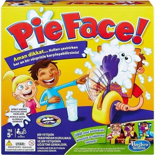 ¡Hasbro Pie Face!