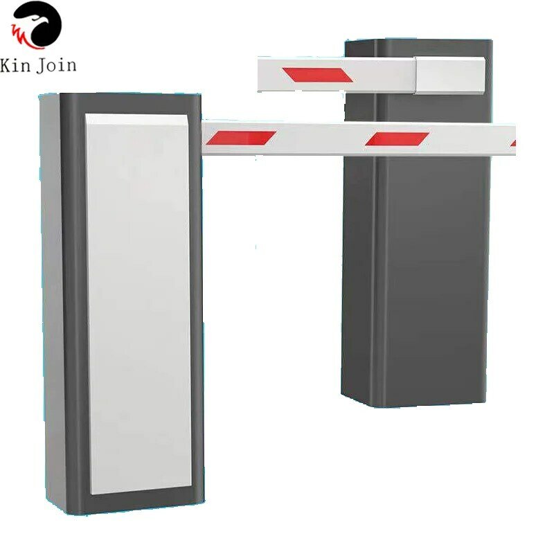 KinJoin-puerta de barrera de brazo para estacionamiento, gestión de fábrica, buena calidad, automática