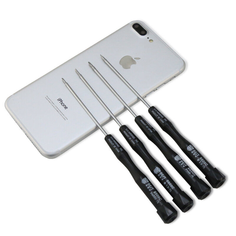 Chave de fenda magnética com cabeça achatada com fenda, ferramentas de reparo do telefone móvel, Macbook Pro, laptop, relógio, óculos, PH00, PH000, 1.5, 2.0, 1pc