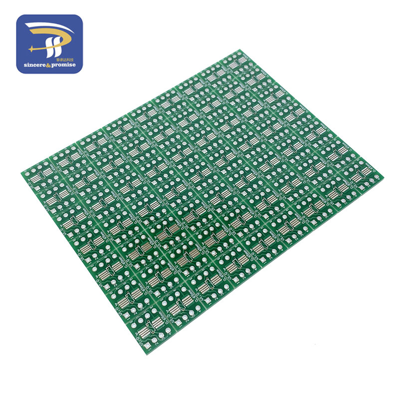 10 pz SOP8 girare DIP8 / SMD a DIP IC adattatore presa SOP8/TSSOP8/SOIC8/SSOP8 scheda a DIP adattatore convertitore piastra 0.65mm 1.27mm