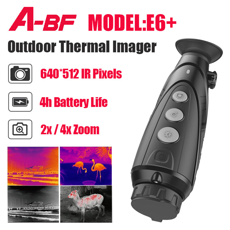 A-BF E2n/E3n/E6Pro тепловизор ночного видения 640*512 пикселей инфракрасная тепловизионная камера монокулярный охотничий телескопический прицел