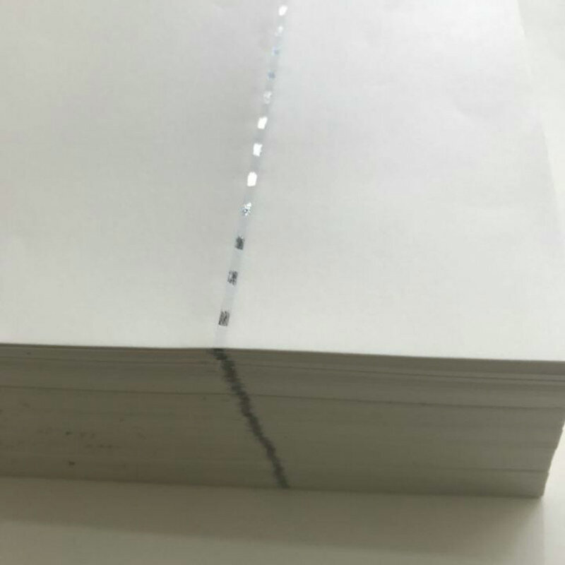 Papel de impresión A4, papel de impresión de marca de agua con línea de seguridad 120g, papel de seguridad de paloma de la paz, certificado de contrato, comprobadores, papel de impresión