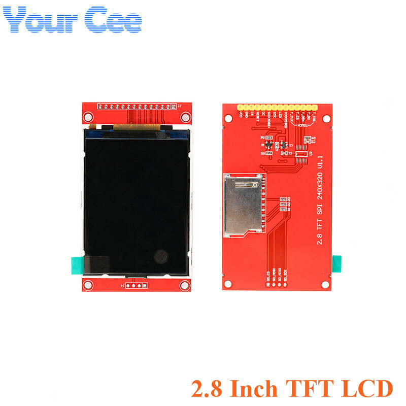 وحدة شاشة عرض TFT LCD ملونة ، محرك تسلسلي ، 1.44 "، 1.8" ، 2.0 "، 2.2" ، 2.4 "، 2.8" ، 3.5 "، ST7735 ، ILI9225 ، 128x128 ، 240x320