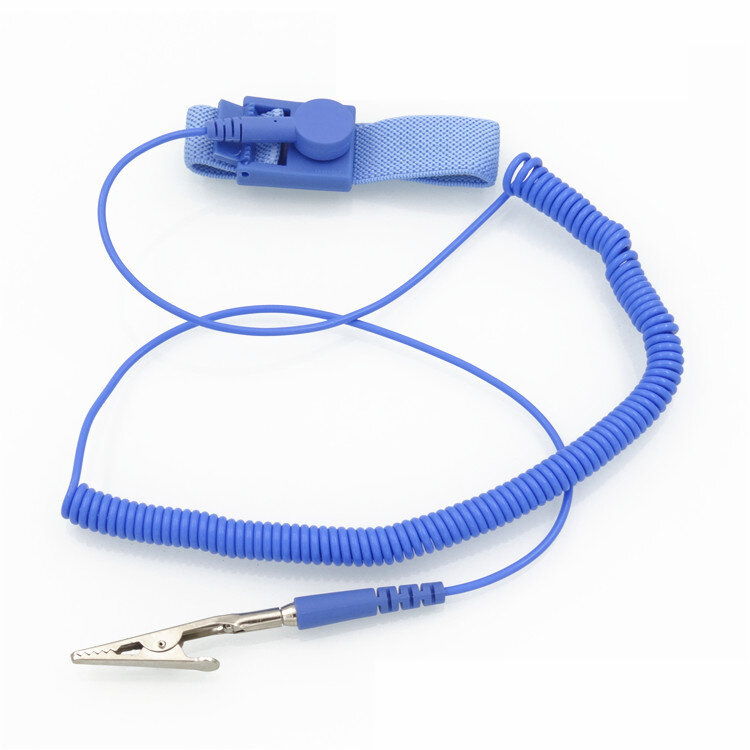 Cordless Wireless Clip Antistatic Anti Static ESD Wristband Wrist Strap Discharge Cables For Electrician IC PLCC worker