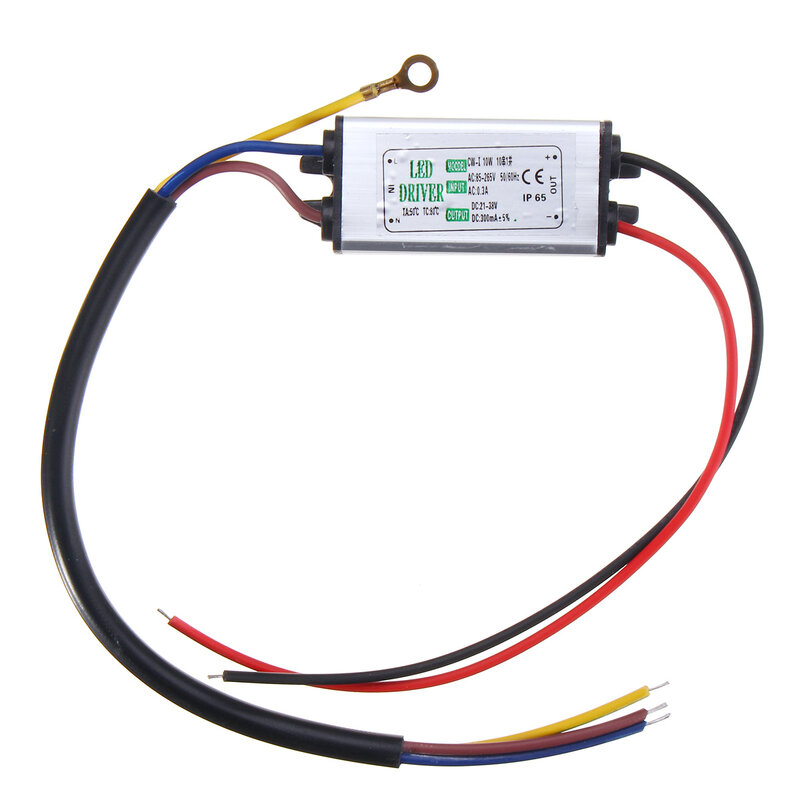 Controlador LED de 3000ma, 10W, 20W, 30W, 50W, 100W, resistente al agua fuente de alimentación, transformador de controlador de LED electrónico de entrada de AC85-265V
