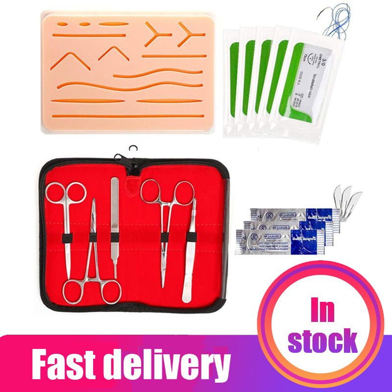 Kit de Suture tout compris pour le développement et le raffinage des Techniques de Suture kit de suture kit suture chirurgical surgical suture kit