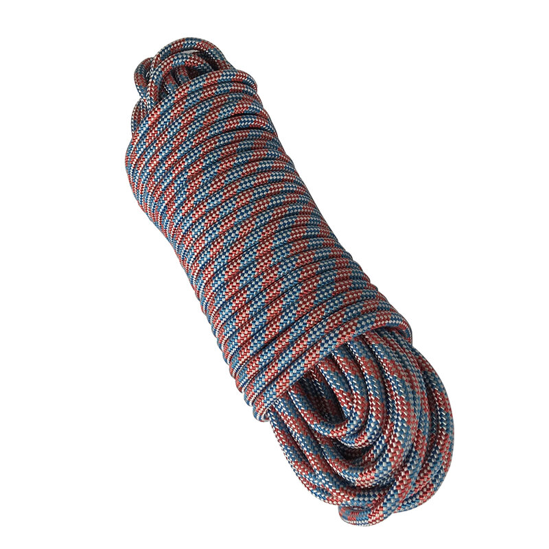 Corda da arrampicata Desert & Fox corda di emergenza per esterni 10m/20m/30m/50m resistente all'usura 9mm di diametro strumento accessorio per escursionismo ad alta resistenza