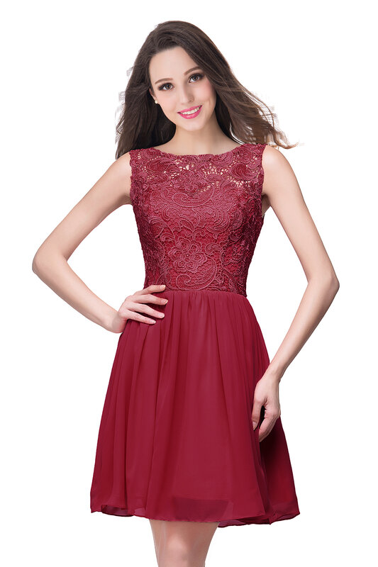 FATAPAESE suknie balowe różowe czerwone krótkie damskie krótkie sukienki letnie Vestido De Festa na wieczór weselny formalna suknia na przyjęcie Vestido De