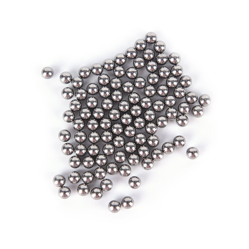 100pcs 5mm Pocket Shot Outdoor Hunting Slingshot Pinball Stainless Ammo Steel Balls Shooting Accessories