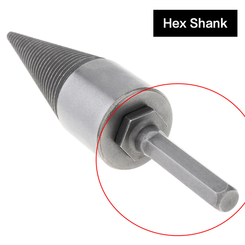 30MM Metal Steel Speedy Step Drill Bit Wood Cutter Cone Drill Woodworking Power Tools Hex Square / Shank for Soft Hard Firewood