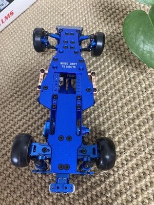 Metal Chassis Bottom Plate Adjustable Wheelbase 90mm-120mm for Rear Drive Drift RC Car 1/28 XRX DRZ