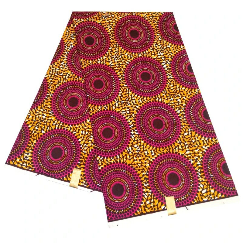 앙카라 아프리카 왁스 인쇄 Tissus 아프리카 인쇄 직물 100% 폴리 에스테르 직물 드레스 나이지리아 진정한 직물