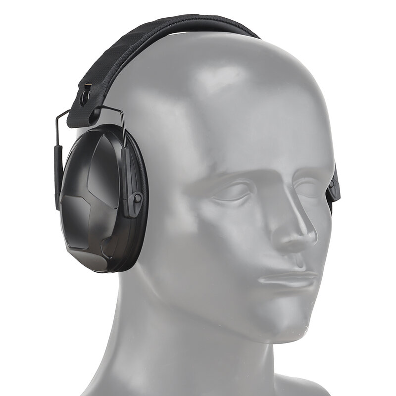 IPSC 슈팅 소음 방지 이어폰 접이식 귀 보호기 청력 보호 헤드폰 귀마개 군용 Airsoft Paintball