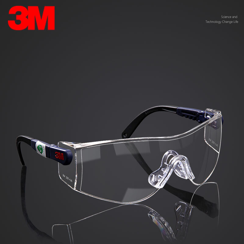 3M10196 نظارات السلامة نظارات مكافحة الرياح مكافحة الرمال مكافحة الضباب مكافحة الغبار الدراجات الرياضة السفر العمل نظارات واقية العمل نظارات