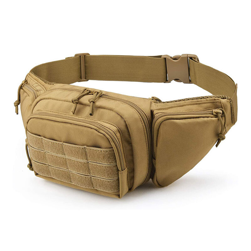 Tactical Waist Bag Holster Military Fanny Pack Suspenders Shoulder Bag Outdoor Chest Assult Pack Concealed Pistol Carry Holster