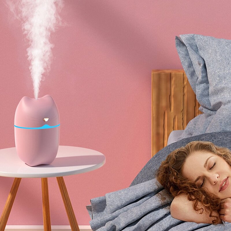 Huishoudelijke Stille Desktop Usb Aromatherapie Machine Slaapkamer Grote Capaciteit Kantoor Zwangere Vrouwen Airconditioning Luchtbevochtiger