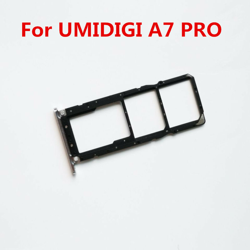 Dla UMIDIGI A7 PRO nowe oryginalne gniazdo karty SIM TF tacka Adapter zamiennik dla UMIDIGI A7 PRO telefon komórkowy