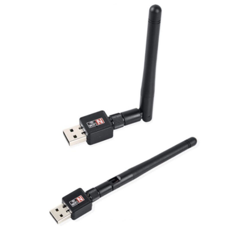 Carte réseau sans fil USB 802.11n, 150m/USB, antenne externe rtl8188, émetteur/récepteur, sans fil