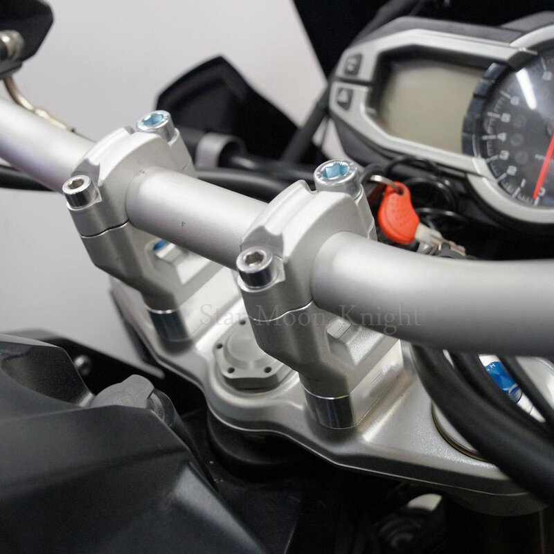 Elevadores de manillar de motocicleta, montaje de abrazadera, CNC Billet de aluminio para Tiger 900 GT Pro Rally Pro para Tiger900 2020 2021