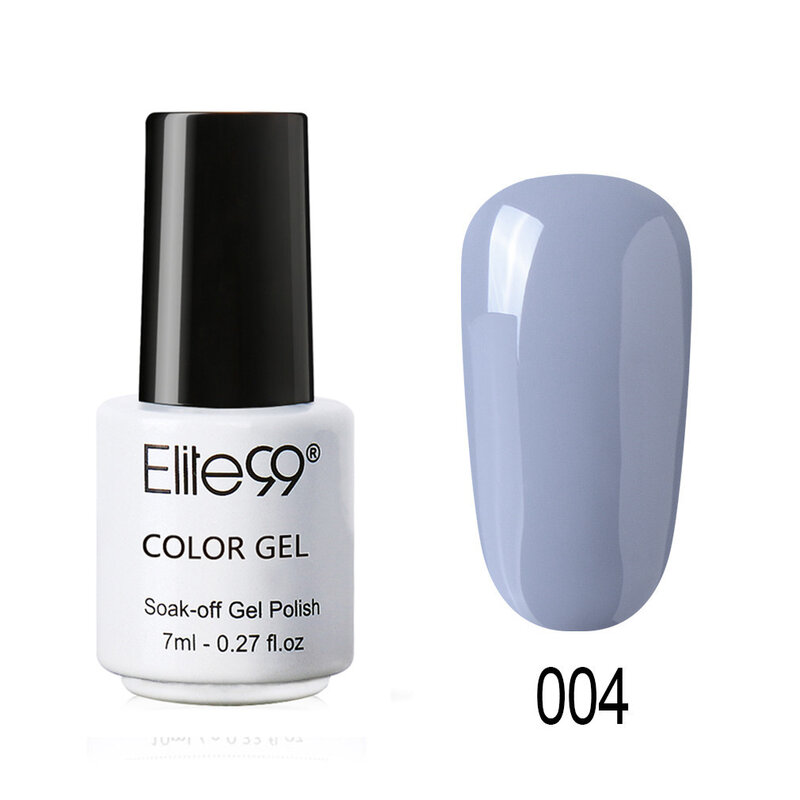 Elite99 7ml Gray Color Gel Polish LED UV Vernis Semi Permanent Top Coat Gel Varnish Nail Art Manicure Gel Lak Polishes DIY Nails