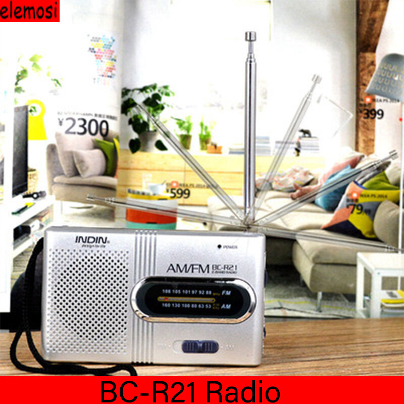 Mini Radio BC-R21 Mini speaker Multifunctional AM/FM Radio Gift For Foreign Trade Best-selling Radio FM Player