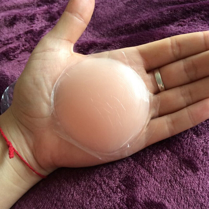 1 paio di copricapezzoli da donna copricapezzoli riutilizzabili Charm Boob Tape adesivo per seno in Silicone Pezon accessori donna