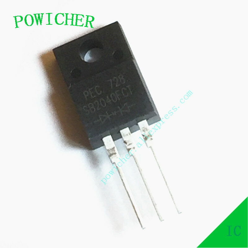 10pcs/lot SB2040FCT TO-220F In Stock