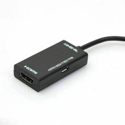 PYMH 17CM Mini Micro USB 2.0 MHL do HDMI 1080P kabel adaptera TV do Samsung Galaxy US