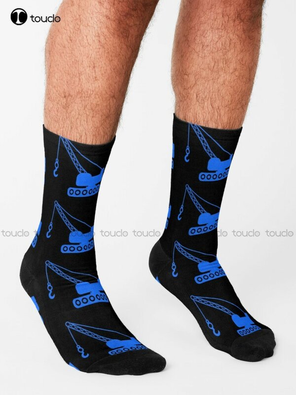 Crane Socks Black Socks Men Unisex Adult Teen Youth Socks Personalized Custom 360° Digital Print Hd High Quality