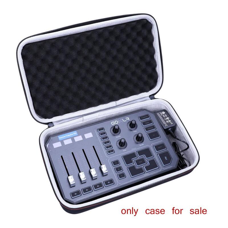 LTGEM EVA Hard Case für GoXLR-Mixer,Sampler & Stimme FX für Streamer