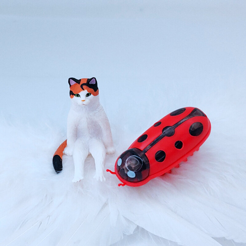 [Mpk] 애완 동물, 고양이-미친 장난감, 고양이 장난감을 즐겁게하기위한 빠른 이동 마이크로 로봇 버그 장난감