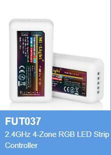 MiLight 2.4G RF FUT035 FUT036 FUT037 FUT038 FUT039 LED Controller Dimmer untuk Tunggal Warna CCT RGB RGBW RGB + CCT Pita Strip Lampu