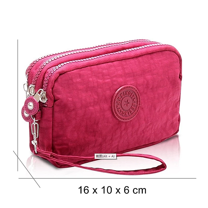 Fashion Solid Women's Clutch Bag For Woman Card Holder Small Ladies Wallet Female Hasp Mini Clutch For Girl