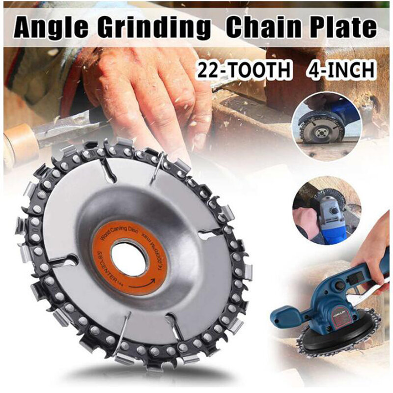 Wood Carving Disc 4 Inch Angle Grinder Circular Saw Blades for Cutting and Shaping