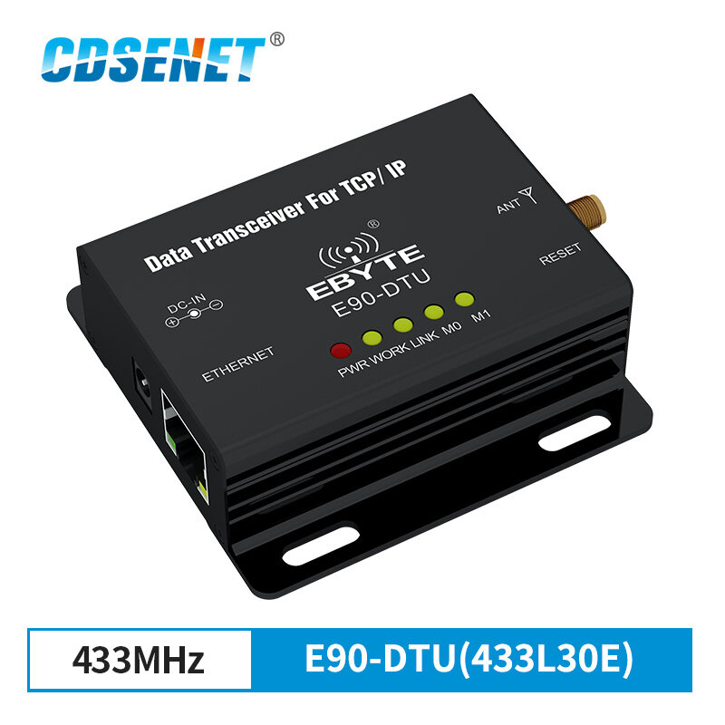 E103-W02DTU CC3200 RS232 RS485 2.4GHzWifi Pemancar Data Penerima Industri Wifi Serial Server Konverter