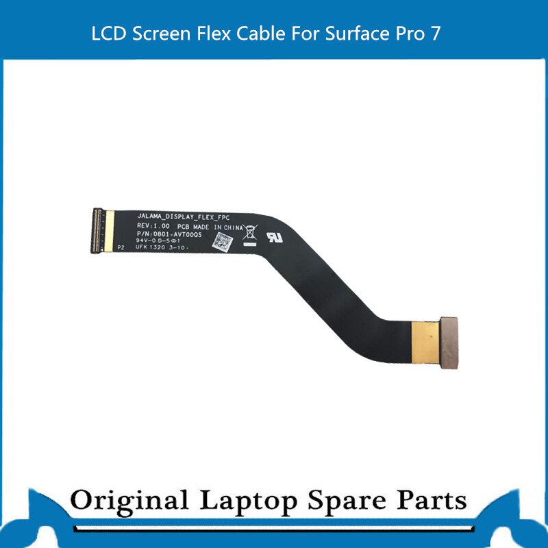Original New  for Miscrosoft Surface Pro 7 1866 LCD Screen  Flex Cable  0801-AVT00QS