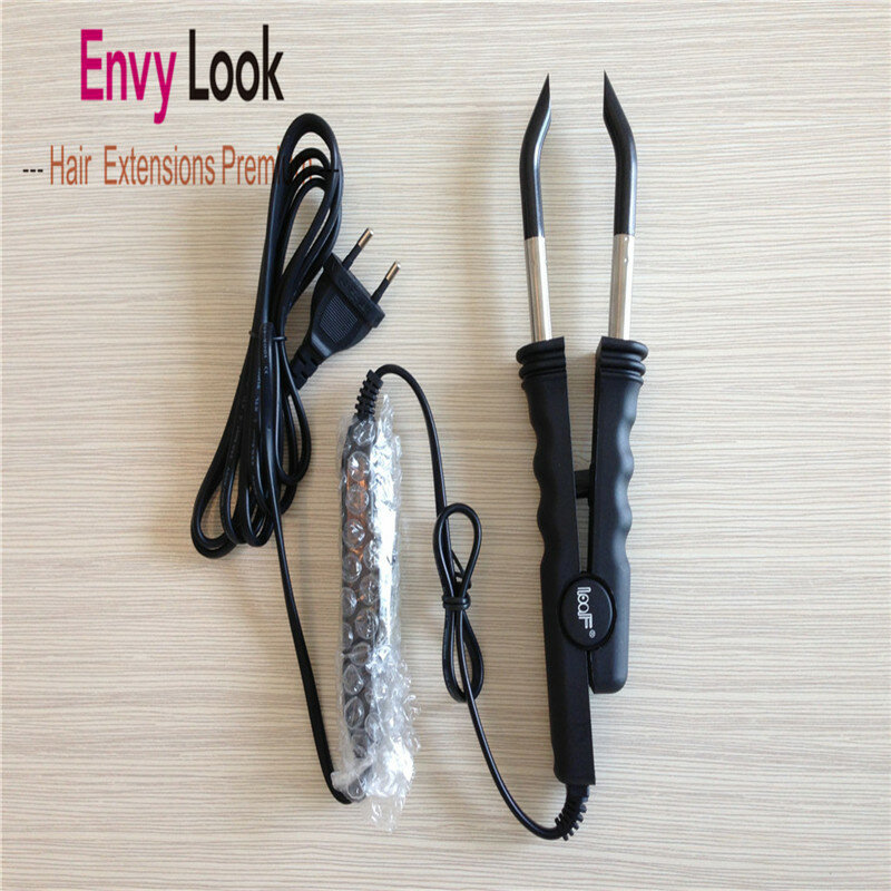 Envy Hair Extension เชื่อมต่อเหล็ก Salon เครื่องมือสีดำหรือสีแดงสีผมเครื่องมือเชื่อมต่ออุณหภูมิความร้อน ...