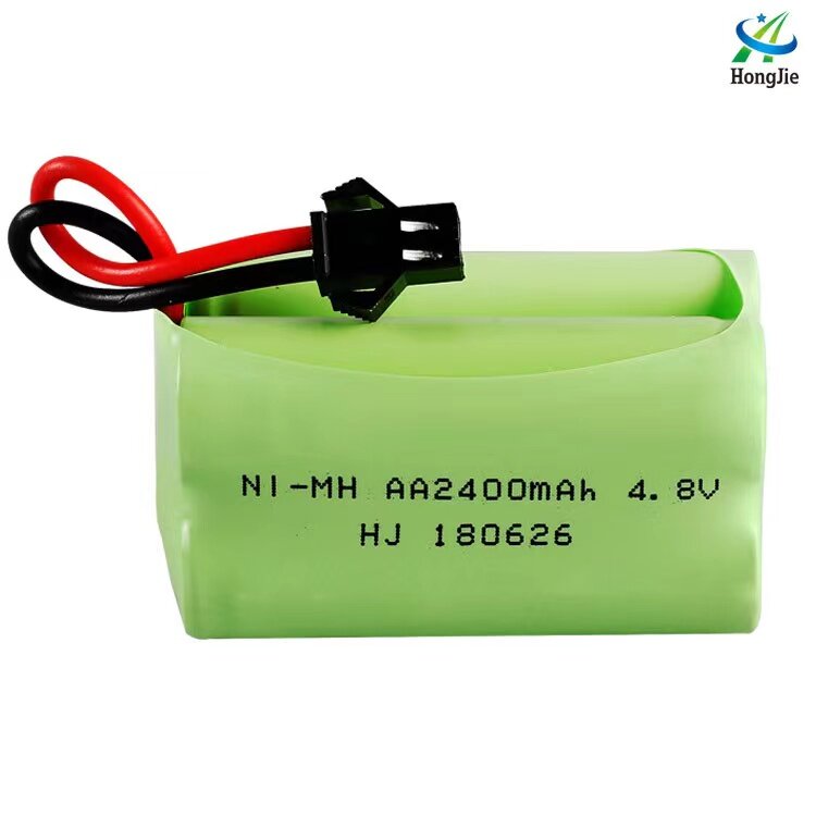 Batterie rechargeable aa5, 4.8V, 2400mAh Ni MH, pour télécommande, éclairage de jouets électriques, longue durée de vie