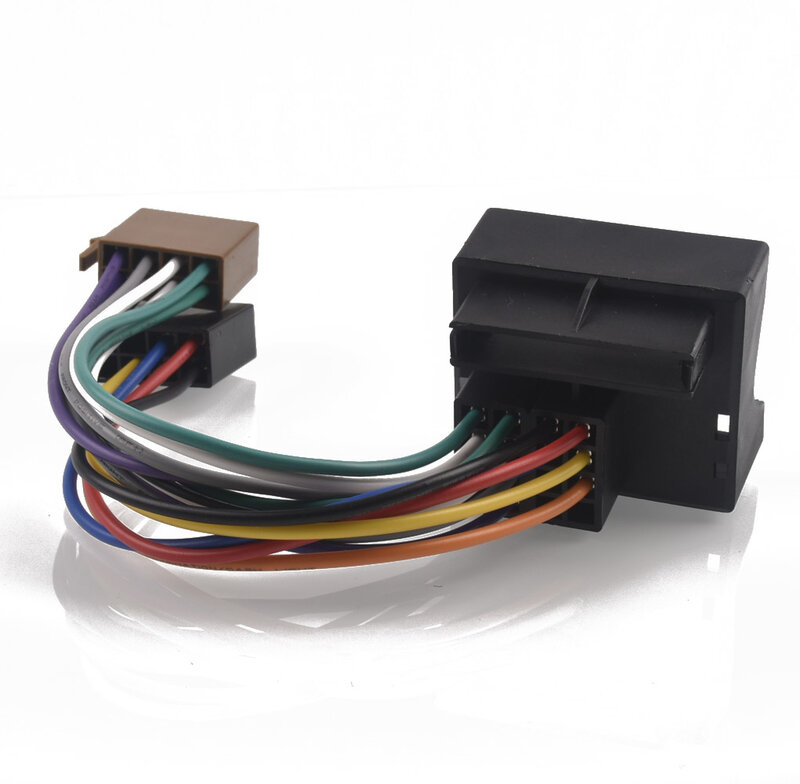 Adaptador de conector de cableado de Cable de plomo ISO de Radio estéreo de coche para Peugeot 207, 307, 407, Citroen, Jumpy, Citroen, Berlingo