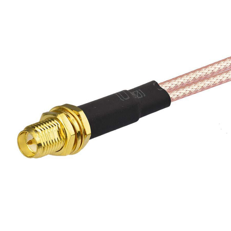 Alta qualidade baixa perda rg316 extensão fpv antena cabo sma fêmea para 2 sma macho rf coaxial friso cabo adaptador