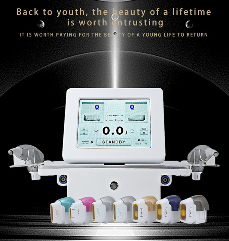 Spedizione gratuita Anti Aging Skin Tightening V Max 7 Cartirdges dispositivo ultrasuoni rimozione delle rughe Face Lift 7D Beauty Machine