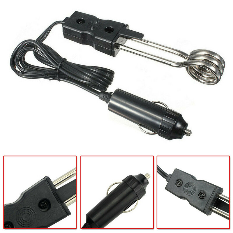 New 12V 120W Car Auto Cup Mug Water Heater Element Kettle Tea Coffee Soup Auto Replacement Parts Car Heater Parts