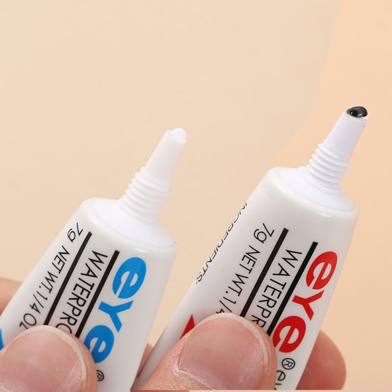 False Eyelash Glue Waterproof False Eyelashes Makeup Quick Dry Eye Lash Gel Cosmetic Clear-white/Dark-black Extension Makeup