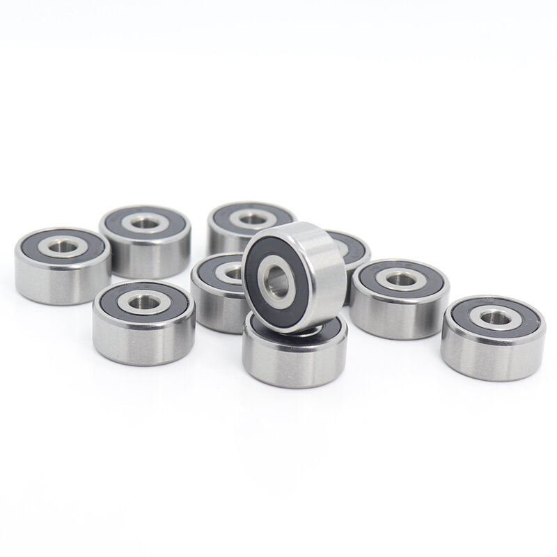 1601RS Lager 4.762*17.462*7.938 Mm ABEC-1 10Pcs Inch 1601 Rs Rz 2RS Kogellagers 1601-2RS Lager