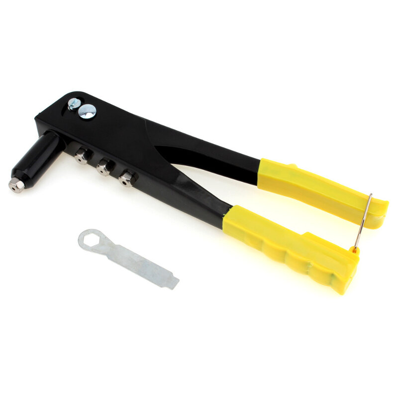 Hand Riveter Manual Light-weight Rivet Gun Kit Blind Rivet Hand Tool Gutter Gutter Repair Heavy Duty Professional Tool