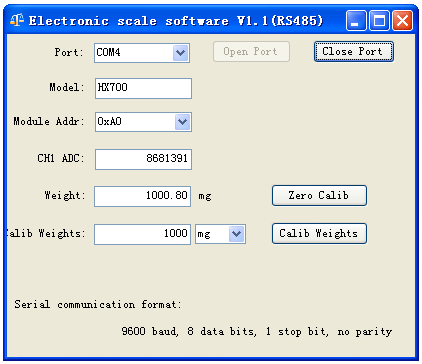 Speciale Ad Module Voor Load Cell, Kracht Meten Module, 24 Bit Analoog Digitaal Conversie, 485 Communicatie